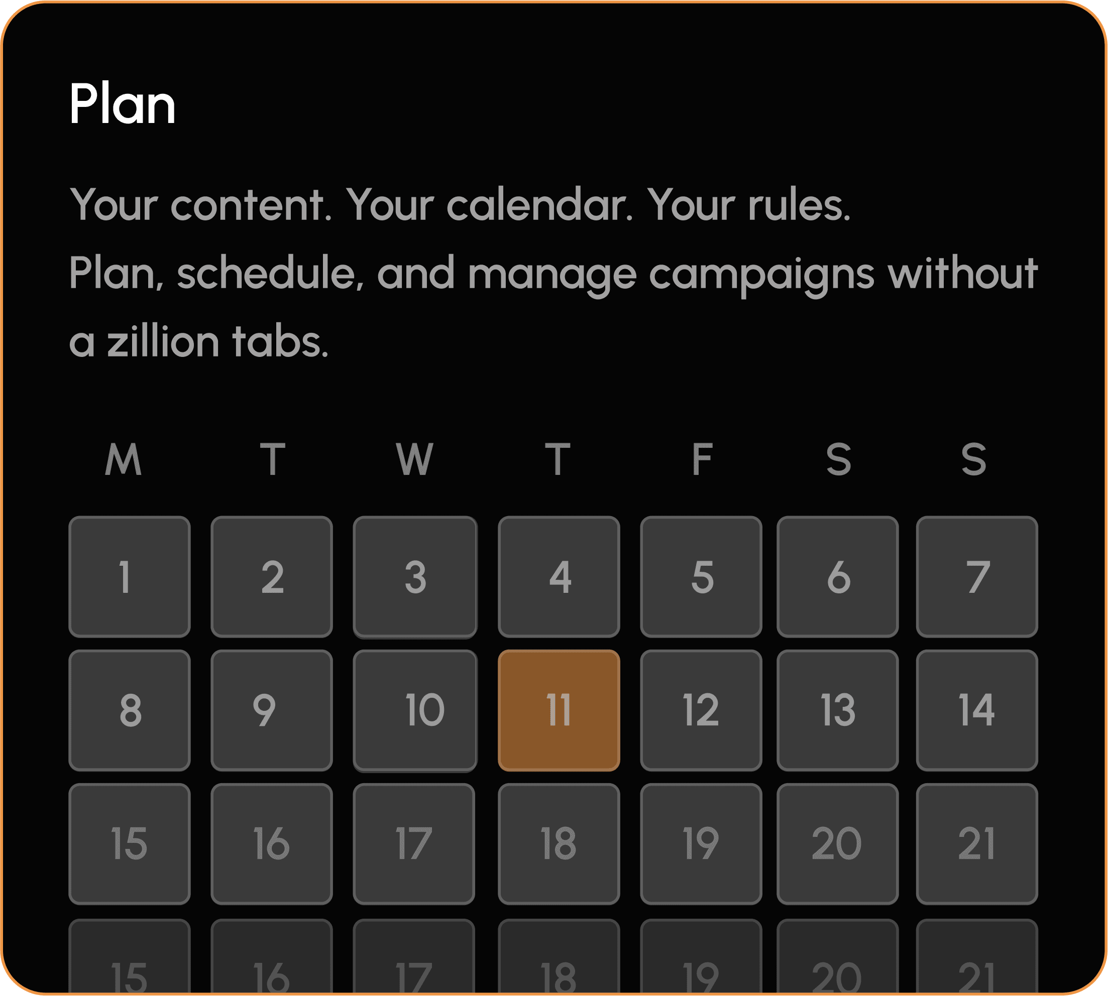 Plan
